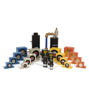 Pneumatic vibrators